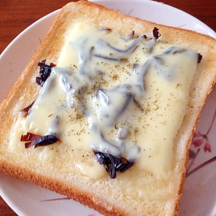 しそ昆布チーズトースト レシピ 作り方 By ミタ フーコ 楽天レシピ